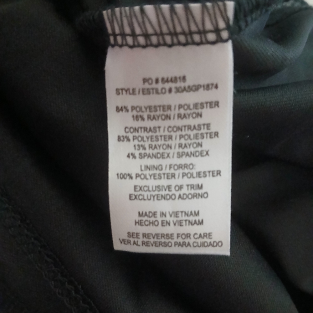 Halo Grey And Black Midi Dress Size XL Buisness Casual - Picture 7 of 8